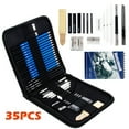 thumbnail image 6 of Fznkrag Professional 35pcs Sketching Drawing Pencils Set Art Pencil Kit Graphite Charcoal Artist Drawing Set, 6 of 11