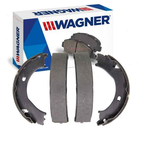 Wagner Rear Parking Brake Shoe compatible with Ford F-350 Super Duty 1999-2004