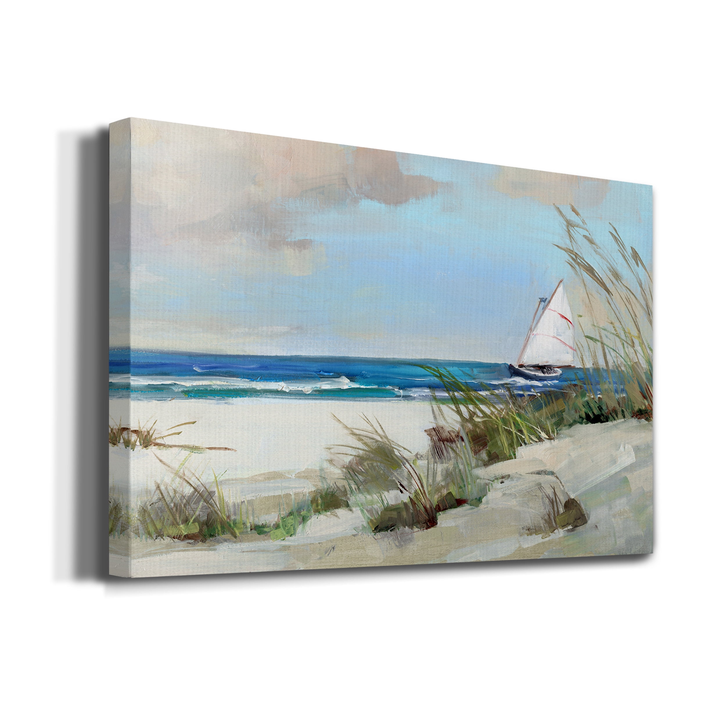 Midday Breeze Premium Gallery Wrapped Canvas - Ready to Hang - Set of 2 - 32 x 48 Each