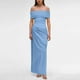 thumbnail image 3 of Vestido informal transparente de un solo hombro para mujer - Dos piezas, primavera/verano, S-L, 3 of 8