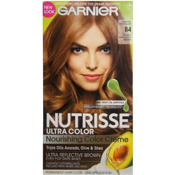 Garnier Nutrisse Ultra Color [B4] Caramel Chocolate, 1 ea (Pack of 6)