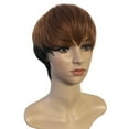thumbnail image 4 of Teissuly Synthetic Women Wig Straight Wigs For Women Natural Hair Wig Wigs With Heat, 4 of 7