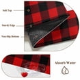 thumbnail image 6 of Valentine's Day 2'x6' Runner Rugs for Hallway Kitchen Bedside Non Slip Washable, Red Loves Romantic Buffalo Plaid Entryway Rug Runners with Rubber Backing, Long Carpet Runner for Laundry Room, 6 of 8