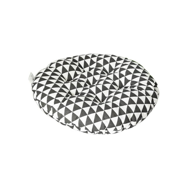 SDNall Coussins de Chaise d'Extérieur, Coussins de Chaise de Patio, Coussins de Chaise de Bureau pour le Confort - Coussins Ronds en Lin pour la Salle de Classe et la Maison, Coussin de Chaise de Bureau