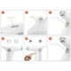 thumbnail image 3 of Dispensador automático de jabón, rociador ml, rociador de desinfección por inducción automática, apto para uso , , cocina Blanco Salvador rociador de riego, 3 of 7