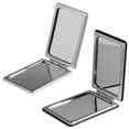 thumbnail image 1 of Shisuyan 2Pcs Pocket Size Portable Foldable Handheld Compact Mirror Makeup Mirror, 1 of 9