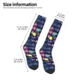 thumbnail image 5 of Bingfone Compression Socks For Women And Men Long Socks For Running Athletic Cycling Nurse-Sea Inhabitans And Herb, 5 of 9