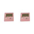 thumbnail image 2 of jesticaly Digital Kitchen Timer LCD Cooking Electronic Sleep Oven Boiled Eggs Alarm Clock Table Decor for Sports Game Pink 2Set, 2 of 6