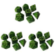 thumbnail image 1 of Juego 7 Dados Poliédricos Numéricos Acrílicos para Reunión Familiar () Verde, 1 of 4
