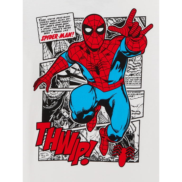 Marvel Spider-Man Vintage Circle Logo Women's Crop Top | Officially Licensed Graphic Tee