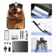 thumbnail image 4 of Easygdp Happy Fluffy Running Dog Mochila Casual para Portátil, Mochila para Escuela, Viajes, Negocios, 4 of 6