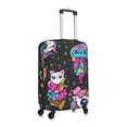 thumbnail image 3 of Haiem Rainbow Unicorn And Cat Icecream Luggage Cover,Durable, Washable Suitcase Protector With Anti-Scratch Technology - Keep Your Luggage Looking New Large, 3 of 9
