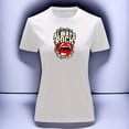 thumbnail image 3 of Playera Blusa Con Estampado De Always Rock Con Labios Sexys Ropa Para Mujer Color Blanco Talla Chica Marca Emil SaEs, 3 of 4
