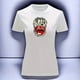 thumbnail image 3 of Playera Blusa Con Estampado De Always Rock Con Labios Sexys Ropa Para Mujer Color Blanco Talla Chica Marca Emil SaEs, 3 of 4