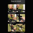 thumbnail image 5 of Bike Wide Range Backsight Reflector Adjustable Bike Mirror Bicycle Handlebar Rear View Mirror Left, 5 of 5