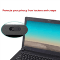 thumbnail image 2 of Webcam Camera Protective Cover Privacy Protective Cover Suitable for Mobile Phones, Tablets, Laptops, 10 Packs Black, 2 of 8