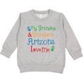 thumbnail image 2 of Inktastic Arizona Grandma Grandpa Love Me Toddler Sweatshirt, 2 of 4
