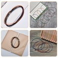 thumbnail image 3 of OULII Back to School 10PCS Notebook Strap Nylon Rope Bands For Travel Journals Assorted Color, 3 of 8