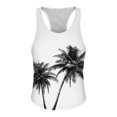 thumbnail image 3 of Gifts for Men! Titcea Tank Tops Men Palm Tree Printed Round Neck Sleeveless Thin Strap Leakage Back Shirts Hawaiian Beach Holiday T Shirts Summer Casual Tank Top, 3 of 4