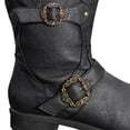 thumbnail image 5 of Caribbean Pirate Boots Adventure Footwear Halloween Costume Renaissance Medieval Cosplay, 5 of 7