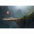 thumbnail image 3 of IDEA4WALL 6pcs Fantasy View Mysterious Place Peel and Stick Wallpaper Removable Wall Murals Large Wall Stickers for Home Decoration, 100"x24", 3 of 4