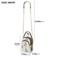 thumbnail image 2 of FORMRS Crossbody Bag for Women Quilted Travel Shoulder Cell Phone Purse with Chain Strap Handbag, Whimsical Rabbits, 2 of 7