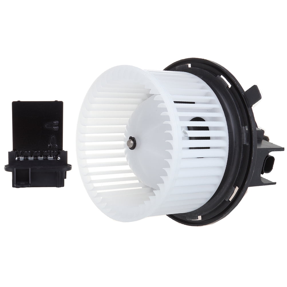 AUTOMUTO AC Heater Blower Motor Module With Wheel and Resistor Replace 61500633 20022005 for
