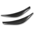 thumbnail image 2 of Headlight Eyebrow Cover, Headlight Eyebrow Trim  Abrasion Resistant Gloss Black Anti Scratch  For Car, 2 of 8