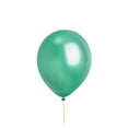 thumbnail image 2 of 100 Globos Metalicos Globo Payaso Color Perla Verde Numero #9, 2 of 5
