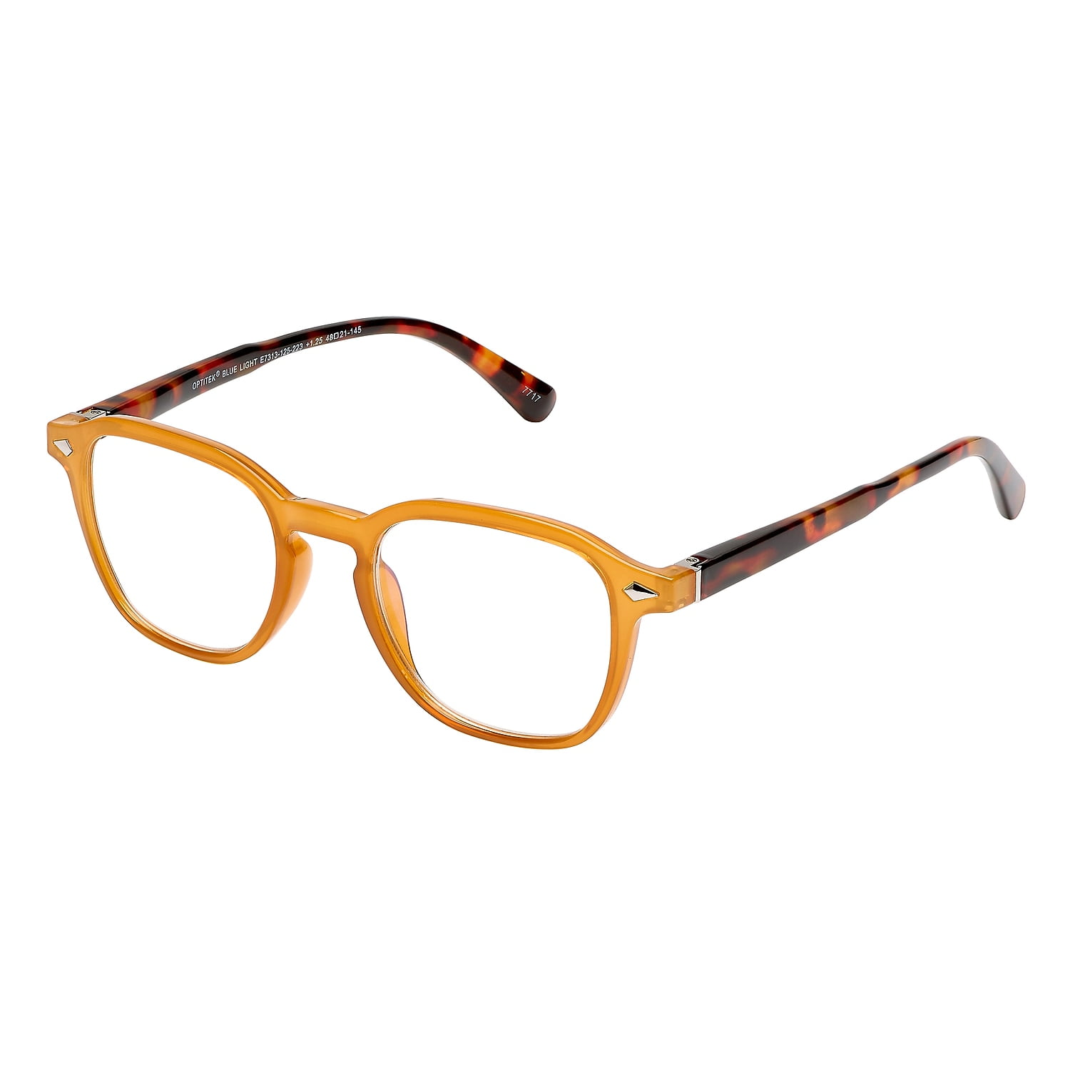 SAV Optitek Blue Light +2.00 Reading Glasses Honey (E7313)