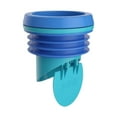 thumbnail image 4 of Siruishop Toilet Flanges Seal Rings Universal Prevent Plug Hole Plug Drain Sealing Rings blue, 4 of 8