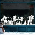 thumbnail image 2 of Christmas Nativity Window Clings Holy Night Manger Scene Silhouette Reusable Window Decals for Xmas Party Festival Celebration Decor, 2 of 6