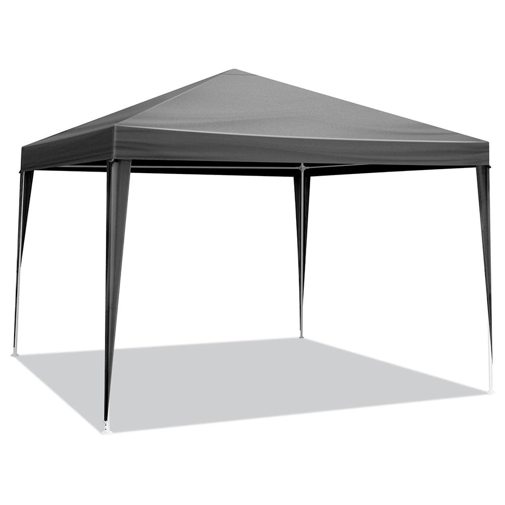 Aimee Lii 120" x120" Large Party Tent, Events Shelter Canopy Gazebo with 4 Side Walls, Shade Shelter for Weddings, Picnic, Black Aimee Lii 120" x120" Large Party Tent, Events Shelter Canopy Gazebo with 4 Side Walls, Shade Shelter for Weddings, Picnic, Black