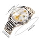 thumbnail image 3 of Reloj para hombre, resistente al agua, informal, con luz nocturna, de cuarzo y aleación, 3 of 6