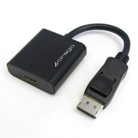 CIRAGO  Adapter- DP to HDMI- Black