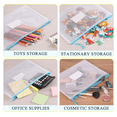 thumbnail image 5 of XUEYU 20 Pcs A4 Mesh Zipper Pouch Bags, Waterproof Letter Size Zipper Bags, Puzzle Bag with Label Pocket for School, Office Supplies, Cosmetics, Travel Storage and Home Organize, 5 of 7