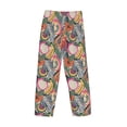 thumbnail image 3 of Vsdgher Tropical Fruit Print Mens Pajama Pants Sleep & Lounge Pants, PJ Bottoms With elastic waistb and Pockets, 3 of 5