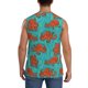 thumbnail image 4 of Balery Fun Octopus Camisetas sin mangas para hombre, absorbe la humedad y protege contra el mal olor.-Large, 4 of 7