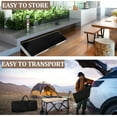 thumbnail image 7 of EVGTTI 78“ Portable Bar Table for Events,Mobile Bartending Station with Carry Bag for Party, Craft,Fair Tradeshow, Exhibition, Easy Setup, 7 of 7