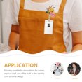 thumbnail image 4 of Bee Pattern Badge Clip Name Card Holder Portable Card Buckle Cute Badge Holder, 4 of 9