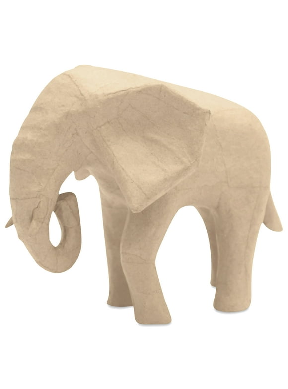 Decopatch Medium Paper Mache Animal - African Elephant