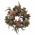 thumbnail image 1 of 24" Pumpkin & Gourd Wreath, 1 of 3