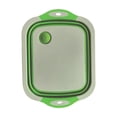 thumbnail image 2 of Tabla de cortar plegable Strade Fareast Limited cesta de almacenamiento multifunción L verde, 2 of 8