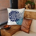 thumbnail image 5 of Leojiow Elegant Colored Throw Pillows Farmhouse Outdoor For Home Living Room Sofa Couch Bed Modern Floral Linen Square Cushion Set Of 2 One Size Utility, 5 of 5