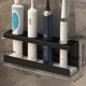 thumbnail image 3 of Toothbrush Holder, Electric Toothbrush Holder, Aluminium Alloy, Toothbrush Holder, No Drilling Required, For Electric Toothbrushes 4 Hole, 3 of 4