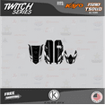 thumbnail image 2 of Kalair GFX Graphics Kit for Kayo Pit Bike TS90 and TSD110 Twitch Series, 2 of 5