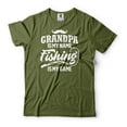 thumbnail image 4 of Grandpa Fishing Shirt Grandpa Is My Name Fishing Is My Game Shirt Funny Grandpa Tee Fishing Gifts (XX-Large Black), 4 of 6