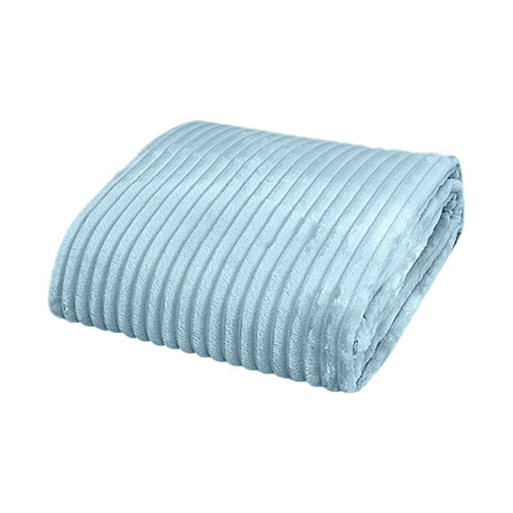 Small Flannel Blanket Soft Warm Cozy Bed Blanket Sofa Throw Blanket，Solid Color Mink Drawstring Blanket Flannel Blanket Plush Small Sized Comfortable Blankets for Children Adult Pets