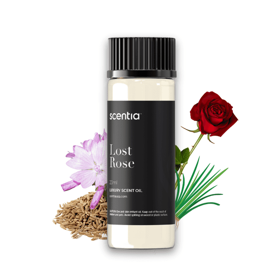 Hotel Diffuser Oil Inspired by Fairmont Hotel Scent - 20 mL 0.67 fl oz - Fragrance Oil Blend Rose, Oud Wood & Clove Notes for Aromatherapy Diffusers and Humidifiers - Lost Rose