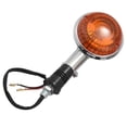 thumbnail image 3 of Motorcycle Amber Round Turn Signals Lights Blinker Indicator Lens For Road Star Virago V Star 85-99, 3 of 5